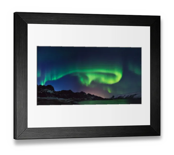 Framed Print : Northern lights Framed Print : Northern lights