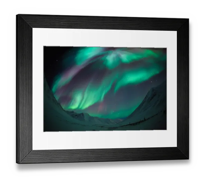 Framed Print : Aurora Borealis Framed Print : Aurora Borealis