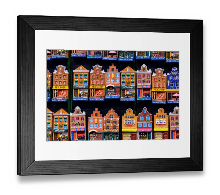 Framed Print : An Amsterdam Canal Framed Print : An Amsterdam Canal