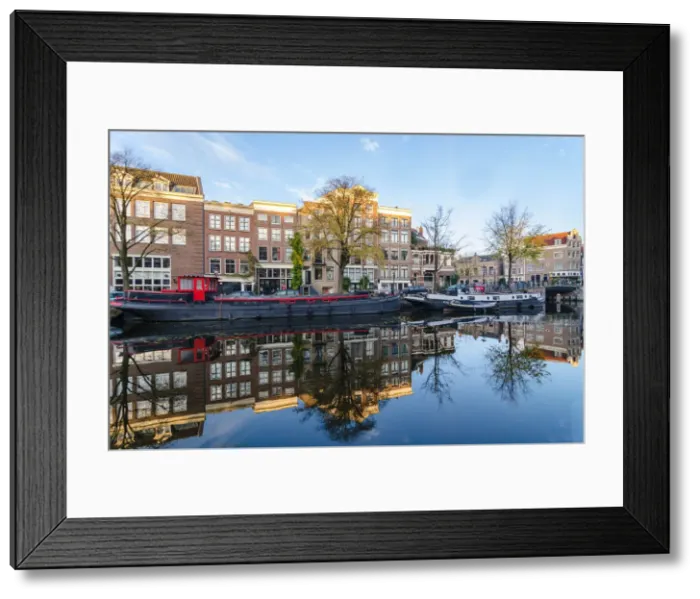 Framed Print : An Amsterdam Canal