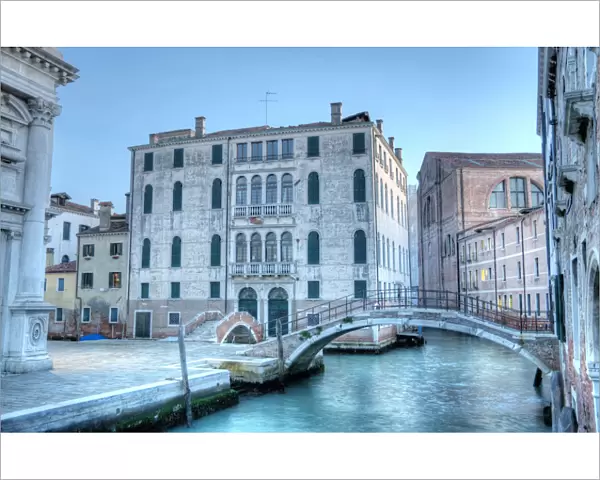 Bridge Ponte Santa Maria Nova - Venice, Italy