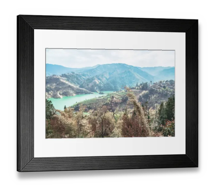 Framed Print : Honghe Landscape Framed Print : Honghe Landscape