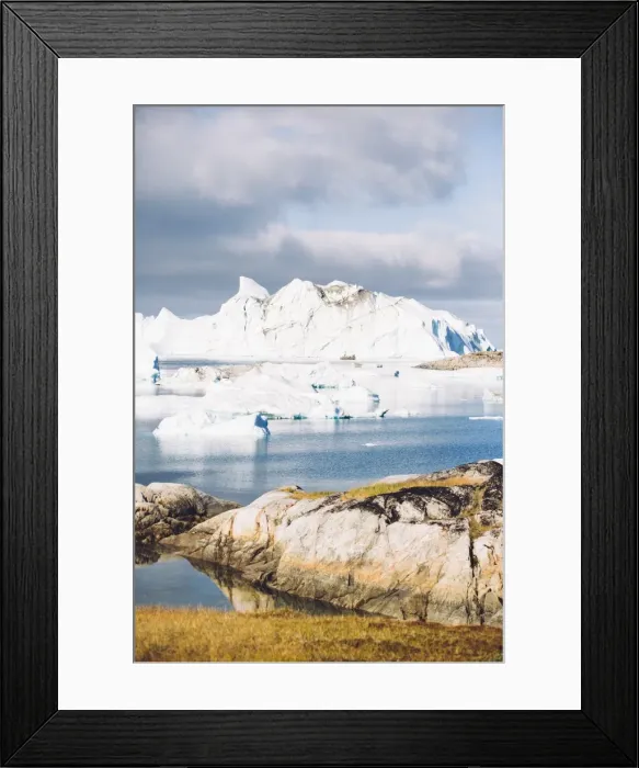 Framed Print : Ilulissat Kangia Icefjord Framed Print : Ilulissat Kangia Icefjord