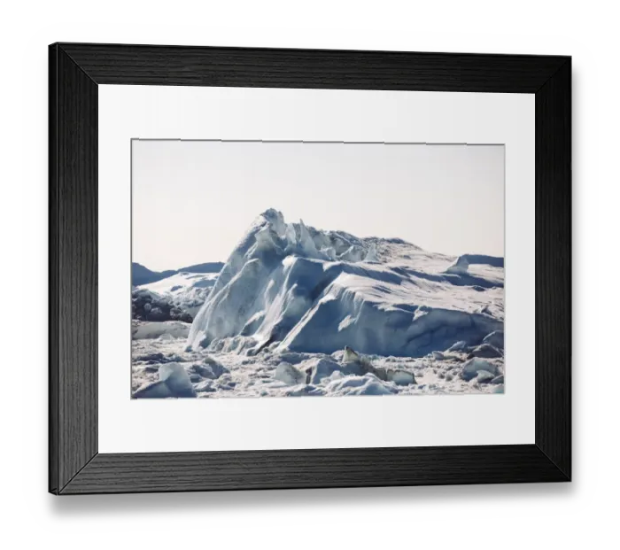 Framed Print : Ilulissat Kangia Icefjord Framed Print : Ilulissat Kangia Icefjord