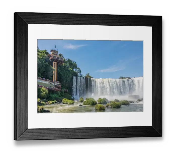 Framed Print : Majestic Iguazu Falls, Brazil Framed Print : Majestic Iguazu Falls, Brazil