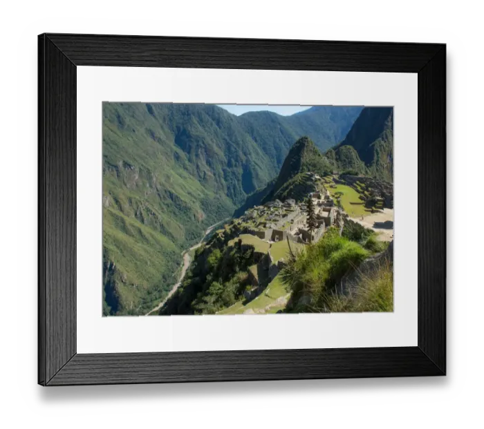 Framed Print : Machu Picchu, Peru Framed Print : Machu Picchu, Peru