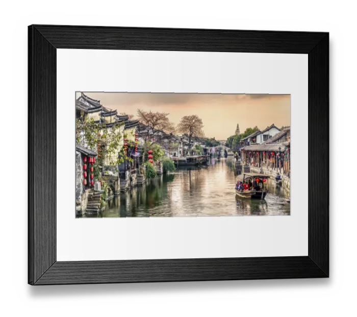 Framed Print : The canal town of Xitang Framed Print : The canal town of Xitang