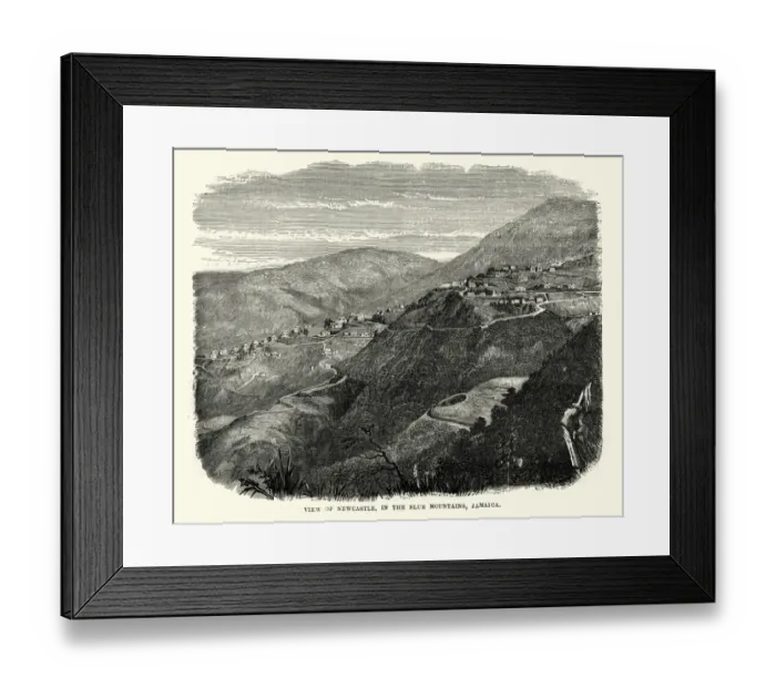 Framed Print : Newcastle, in the Blue Mountains, Jamaica, 19th Century Framed Print : Newcastle, in the Blue Mountains, Jamaica, 19th Century
