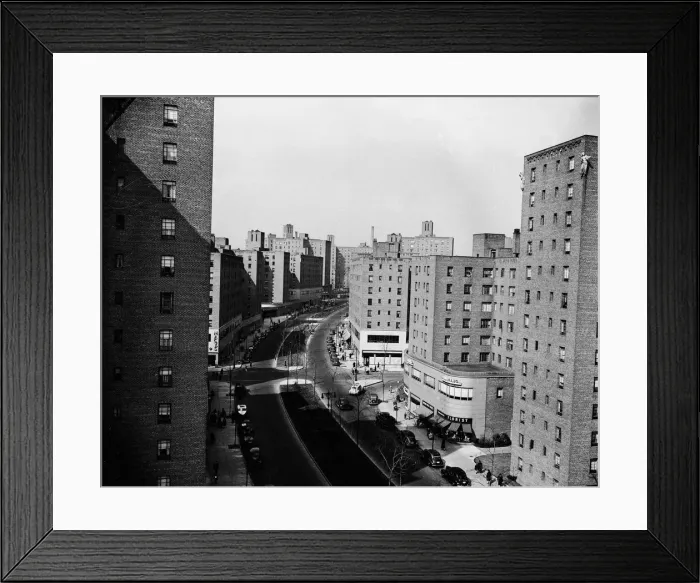 Framed Print : Parkchester Housing Development, Bronx, New York City Framed Print : Parkchester Housing Development, Bronx, New York City