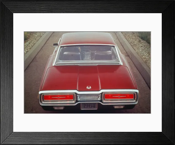 Framed Print : 1964 Ford Thunderbird Framed Print : 1964 Ford Thunderbird