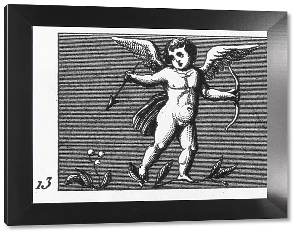 Cupid Engraving