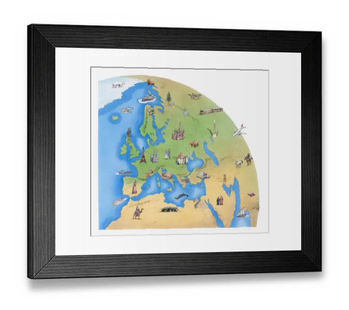 Framed Print : Africa, Ancient Civilisations, Ancient Egypt, Ancient Greece, Ancient Rome, Antarctica Framed Print : Africa, Ancient Civilisations, Ancient Egypt, Ancient Greece, Ancient Rome, Antarctica