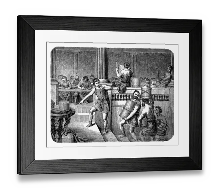 Framed Print : Ancient Rome - School of Medicine Framed Print : Ancient Rome - School of Medicine