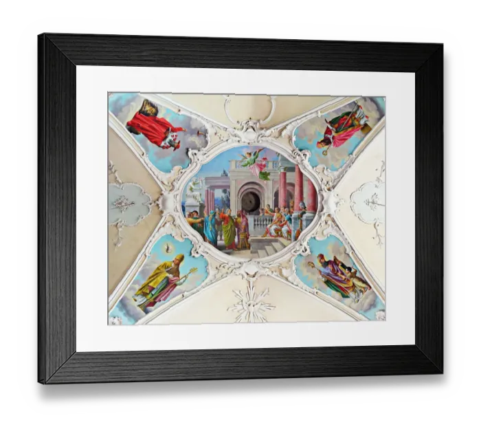 Framed Print : St Andreas Parish Church in Kitzbuhel, Austria Framed Print : St Andreas Parish Church in Kitzbuhel, Austria