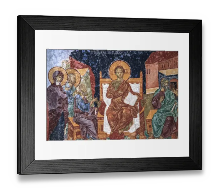 Framed Print : Interior Ceiling Fresco, Hagia Sophia, Trabzon, Black Sea Region, Turkey Framed Print : Interior Ceiling Fresco, Hagia Sophia, Trabzon, Black Sea Region, Turkey