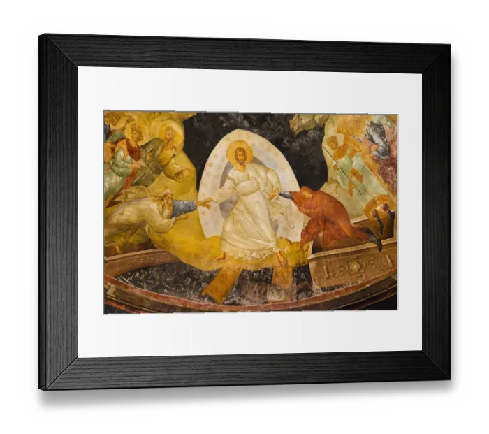 Framed Print : christianity, fresco, byzantine, jesus christ, art, church of st saviour, chora, figure of christ Framed Print : christianity, fresco, byzantine, jesus christ, art, church of st saviour, chora, figure of christ