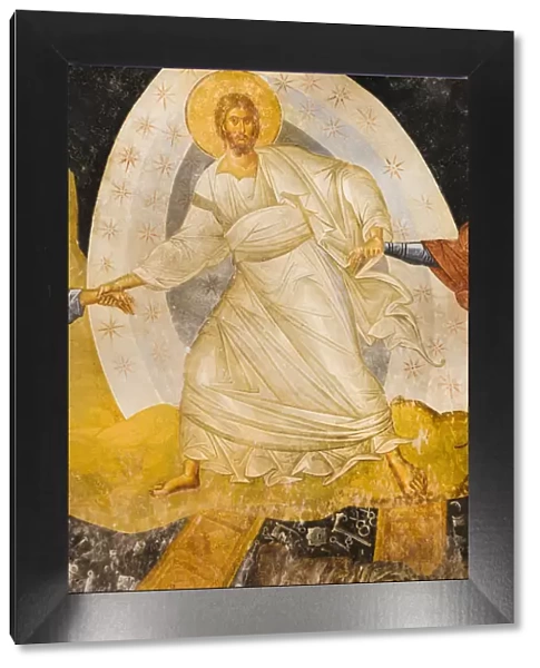 christianity, fresco, byzantine, jesus christ, art, church of st saviour, chora, figure of christ