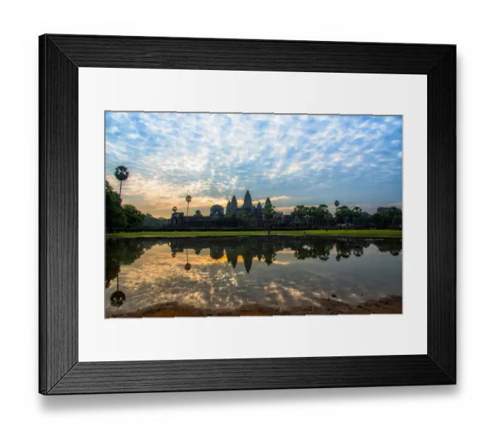Framed Print : Angkor Wat cambodia with sunrise reflect in the morning. Angkor thom, siem reap, cambodia Framed Print : Angkor Wat cambodia with sunrise reflect in the morning. Angkor thom, siem reap, cambodia
