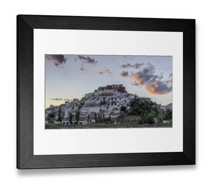 Framed Print : Thiksey Monastery or Thiksey Gompa, Leh Ladakh, Jammu and Kashmir, India Framed Print : Thiksey Monastery or Thiksey Gompa, Leh Ladakh, Jammu and Kashmir, India