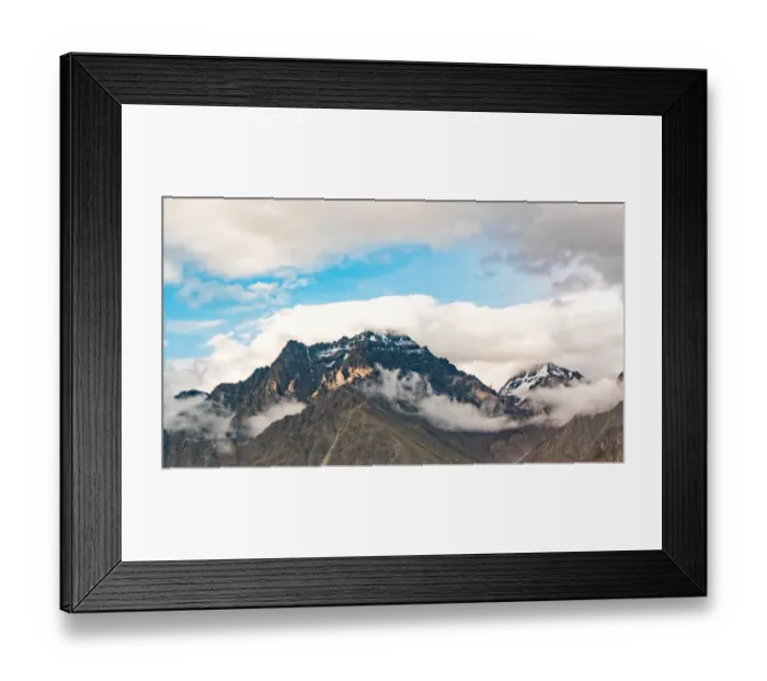 Framed Print : Himalaya range in summer in jispa Himachal Pradesh india Framed Print : Himalaya range in summer in jispa Himachal Pradesh india