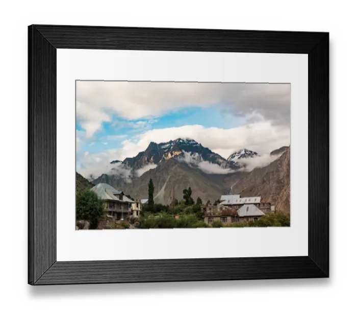 Framed Print : Beautiful scenics of Jispa village and tourist resort with mountain, Himachal Pradesh, India Framed Print : Beautiful scenics of Jispa village and tourist resort with mountain, Himachal Pradesh, India