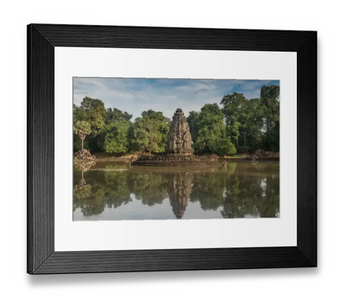 Framed Print : Neak Pean or Neak Poan temple, Cambodia Framed Print : Neak Pean or Neak Poan temple, Cambodia