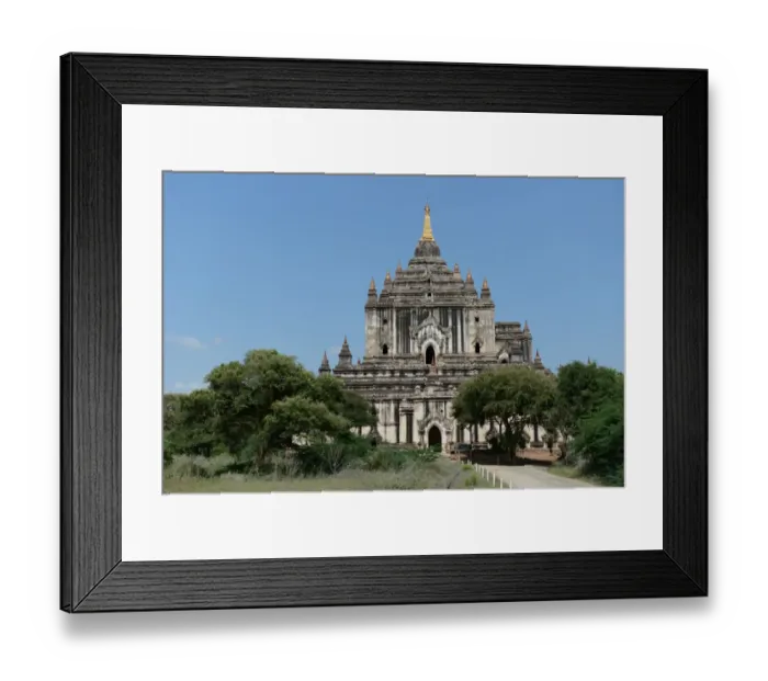 Framed Print : Thatbyinnyu Temple in bagan myanmar Framed Print : Thatbyinnyu Temple in bagan myanmar