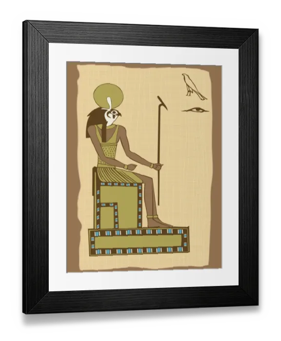 Framed Print : Egyptian God Framed Print : Egyptian God