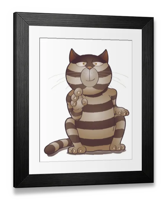 Framed Print : Cat desire Framed Print : Cat desire