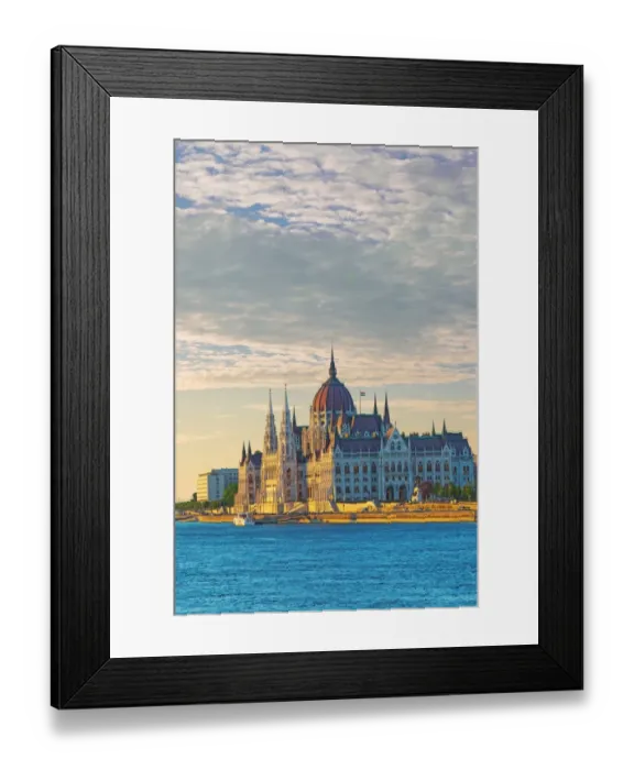 Framed Print : The Parliament of Hungary in Budapest Framed Print : The Parliament of Hungary in Budapest