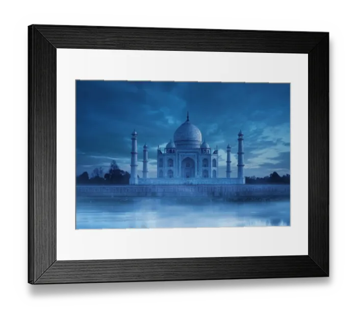 Framed Print : The Taj Mahal at dusk Framed Print : The Taj Mahal at dusk
