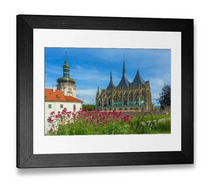 Framed Print : St. Barbara church in Kutna Hora Framed Print : St. Barbara church in Kutna Hora