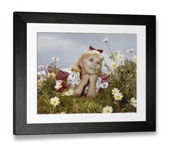 Framed Print : 1960, One Person, Children Only, One Girl Only, Primary Age Child, Caucasian Appearance Framed Print : 1960, One Person, Children Only, One Girl Only, Primary Age Child, Caucasian Appearance