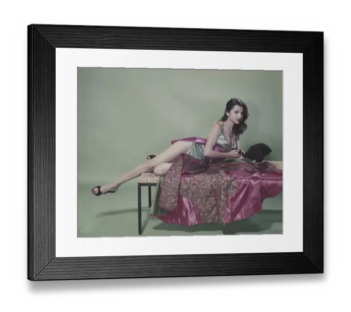 Framed Print : 1960, One Person, Adults Only, Young Adult, One Woman Only, One Young Adult Only Framed Print : 1960, One Person, Adults Only, Young Adult, One Woman Only, One Young Adult Only