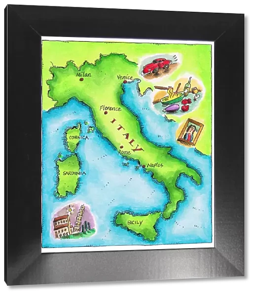 Map of Italy