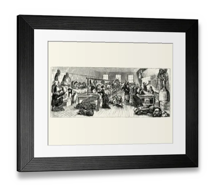 Framed Print : Making monster masks for the New Orleans Carnival Framed Print : Making monster masks for the New Orleans Carnival