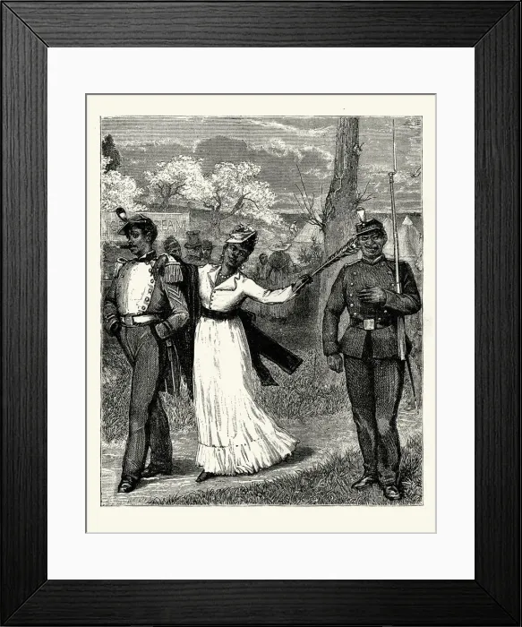 Framed Print : Sunday in New Orleans, 19th Century Framed Print : Sunday in New Orleans, 19th Century