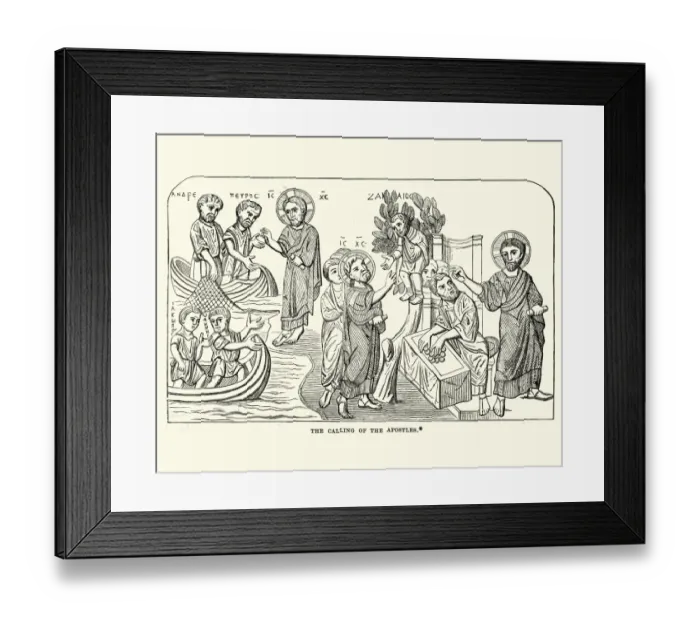 Framed Print : Jesus, Calling of the Apostles Framed Print : Jesus, Calling of the Apostles