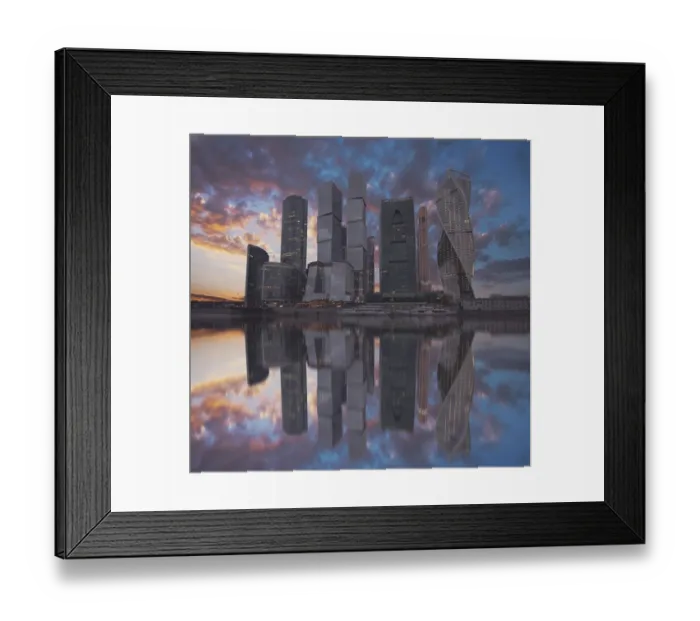 Framed Print : Moscow International Business Center Framed Print : Moscow International Business Center
