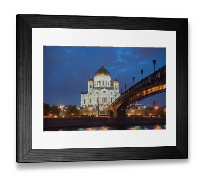 Framed Print : Cathedral of Christ the Savior in Moscow Framed Print : Cathedral of Christ the Savior in Moscow