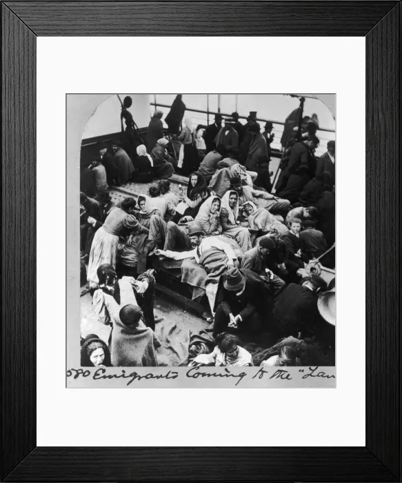 Framed Print : Ellis Island Framed Print : Ellis Island
