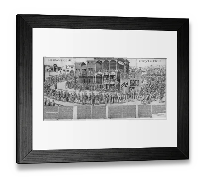 Framed Print : Spanish Inquisition Framed Print : Spanish Inquisition