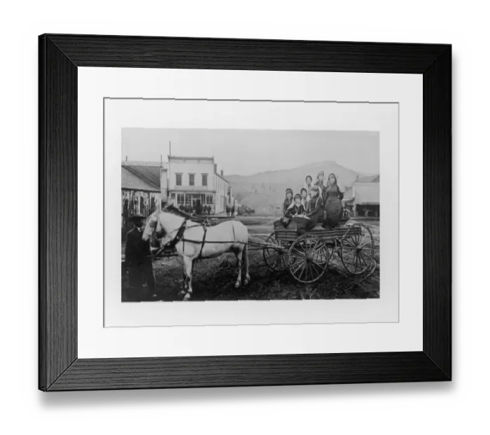 Framed Print : Pioneer Life Framed Print : Pioneer Life
