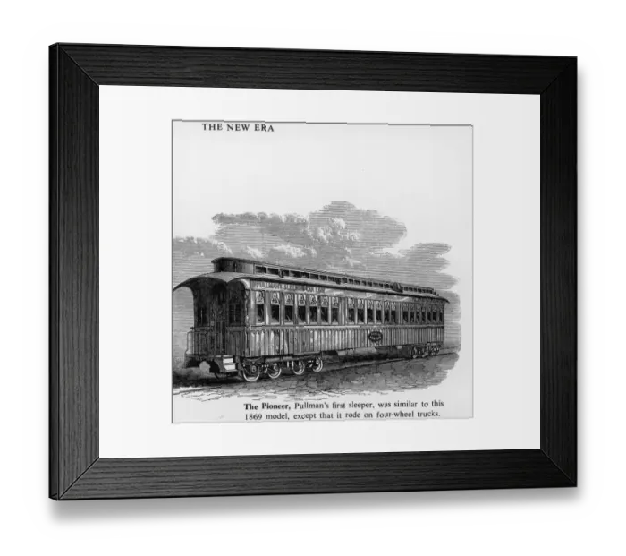 Framed Print : Pullmans First Sleeper Framed Print : Pullmans First Sleeper