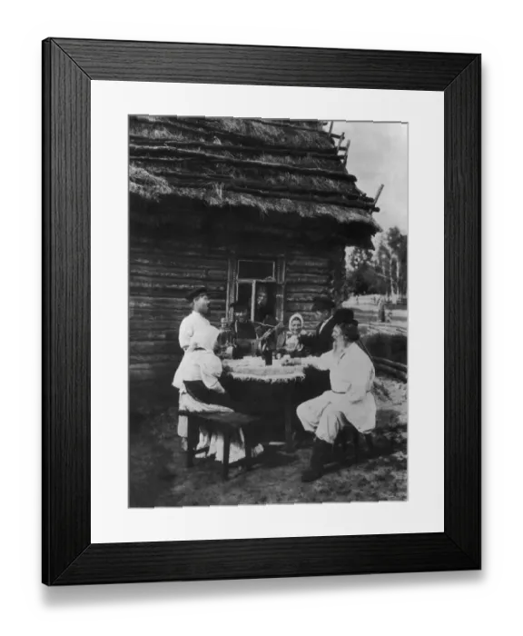 Framed Print : Russian Peasants Framed Print : Russian Peasants