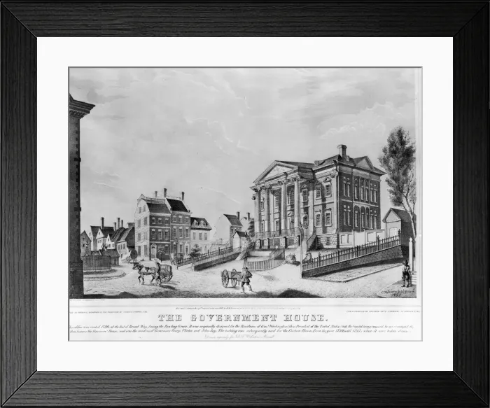 Framed Print : The Government House Framed Print : The Government House