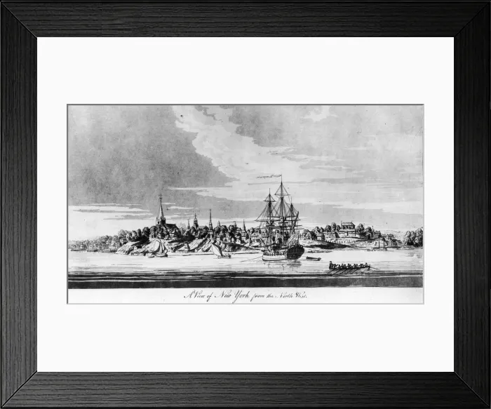 Framed Print : NYC from the North West Framed Print : NYC from the North West
