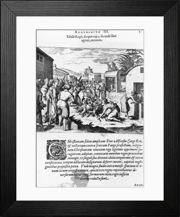 Framed Print : Europeans in Native America Framed Print : Europeans in Native America