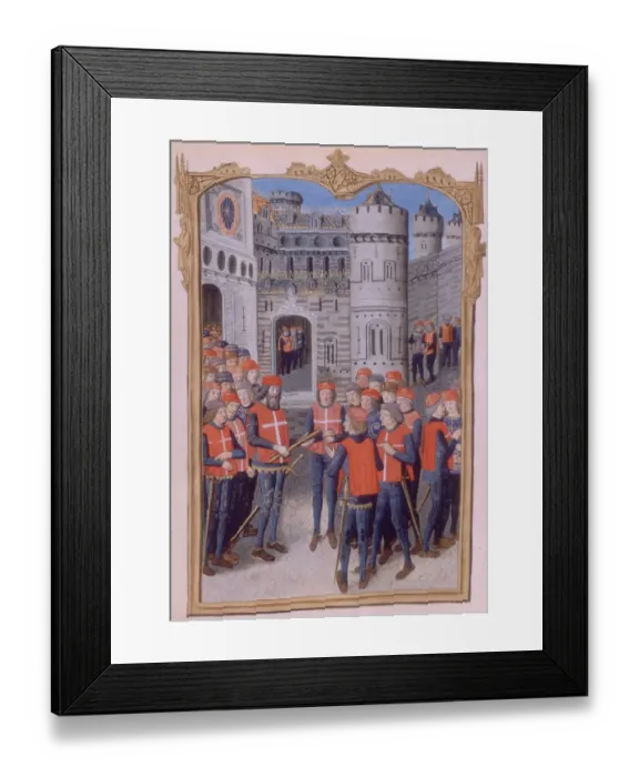 Framed Print : Hospitallers in Rhodes Framed Print : Hospitallers in Rhodes