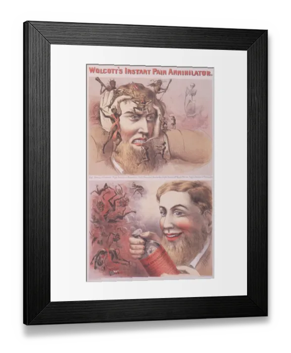 Framed Print : Wolcott Advertisement Framed Print : Wolcott Advertisement
